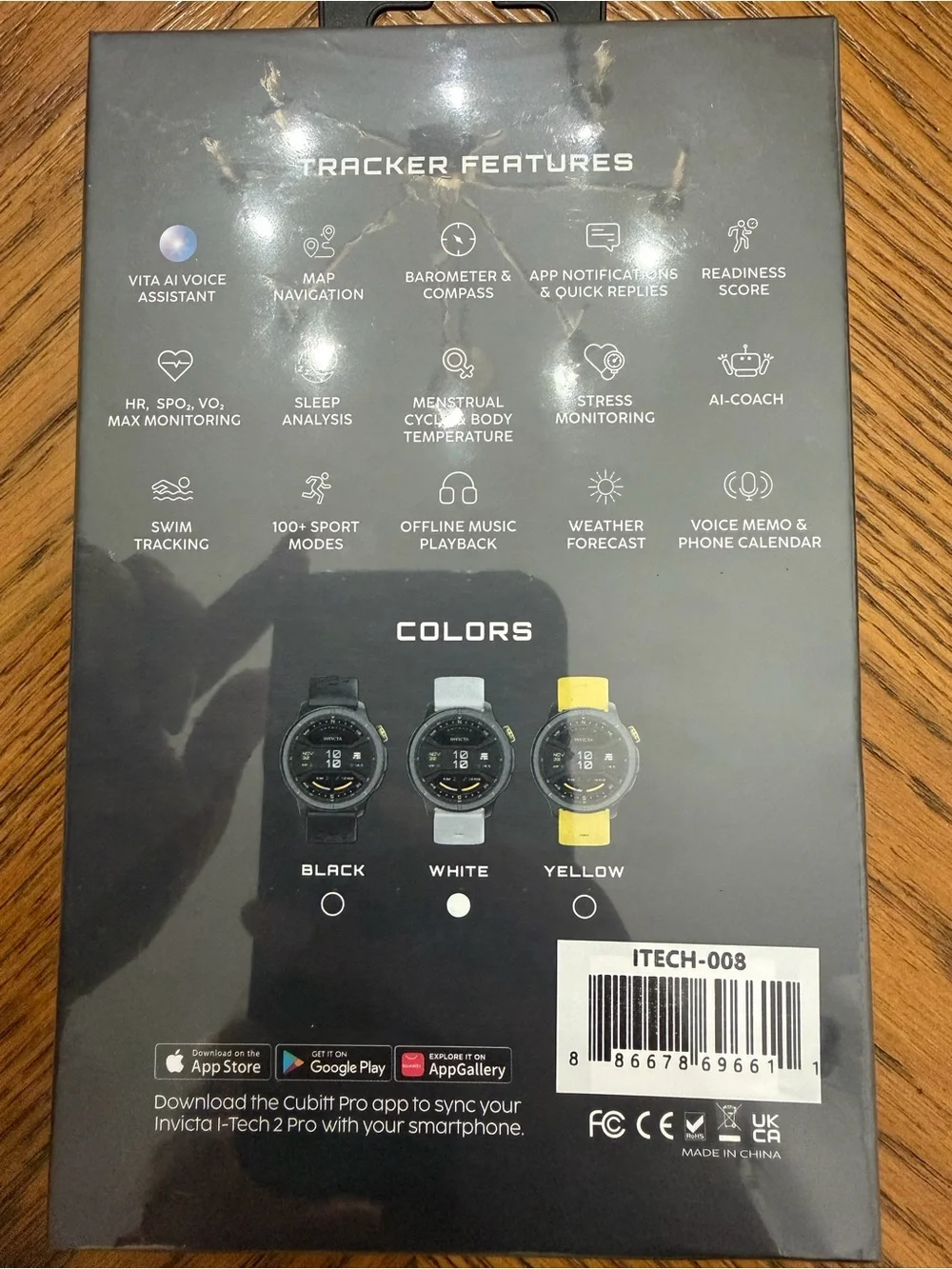 Invicta I-Tech 2 Pro Unisex Smartwatch - 46mm White